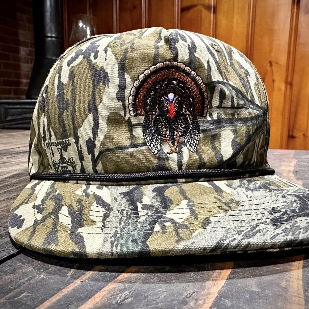 Mossy Oak Treestand Camo Cap with Strutting Wild Turkey Embroidery - Lost Hat Co
